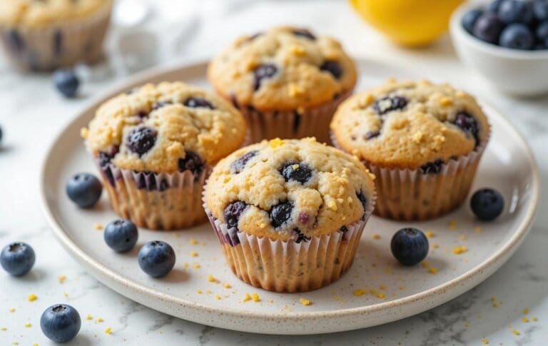 Lemon Blueberry Muffins