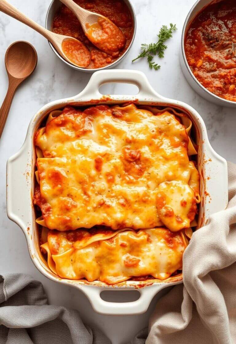Italian Lasagna al Forno Recipe