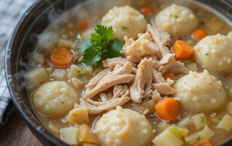 Delicious Chicken Dumpling Soup Recipe