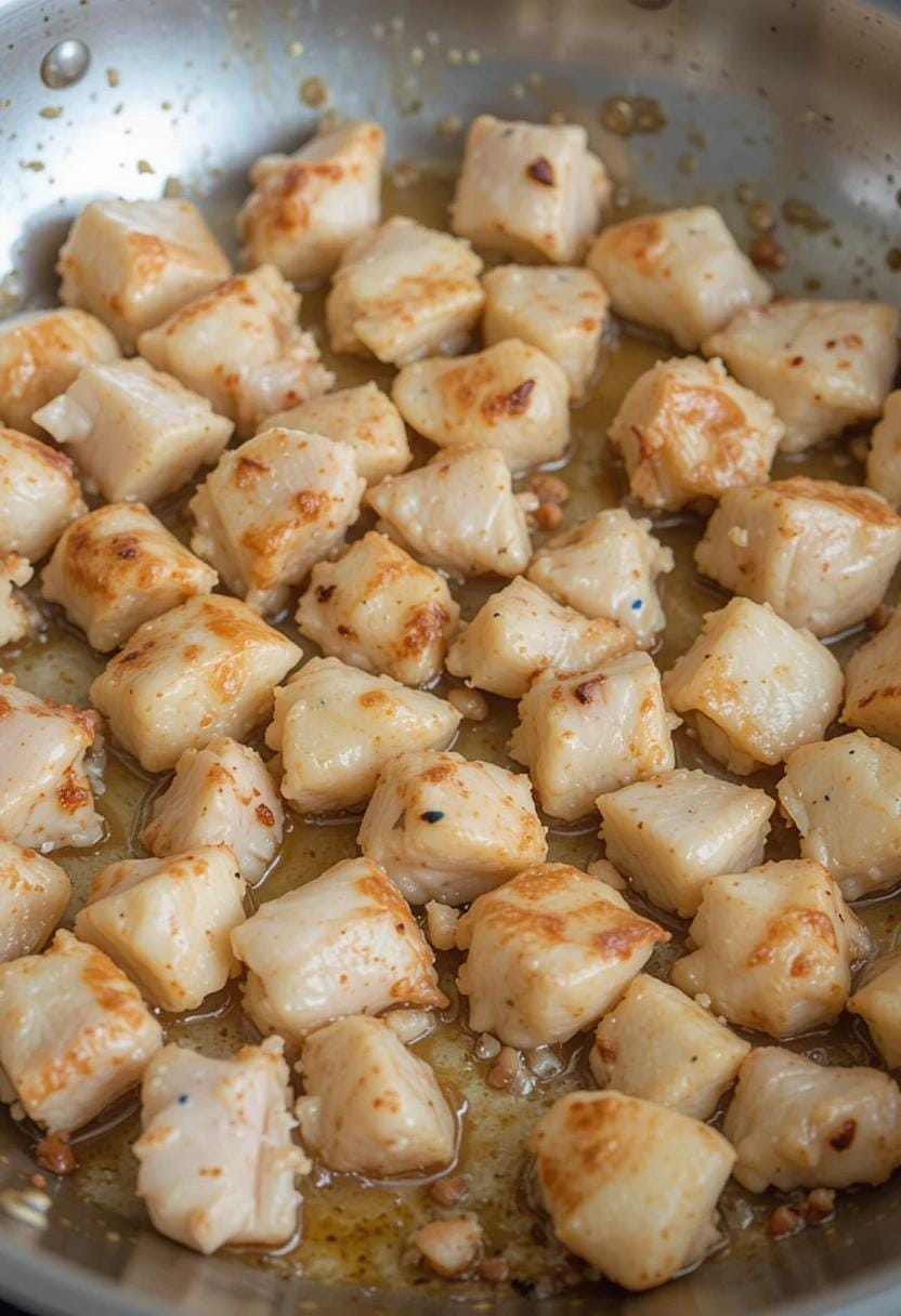 Garlic Butter Chicken Bites 