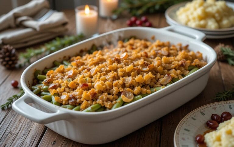 Gluten Free Green Bean Casserole