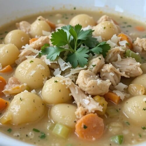 Homemade Olive Garden Chicken Gnocchi Soup Recipe – Comfort in Every Bite