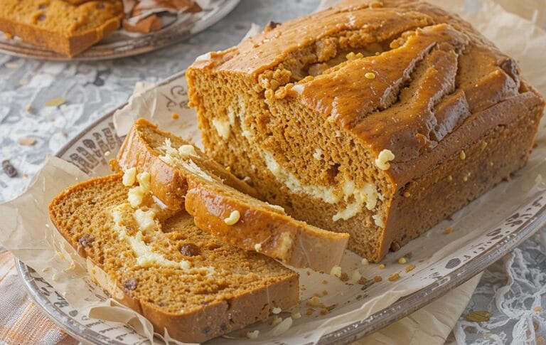 Pumpkin Cream Cheese Bread Recipe