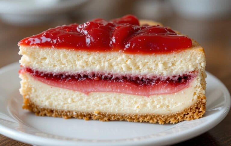 Homemade Strawberry Cheesecake Recipe