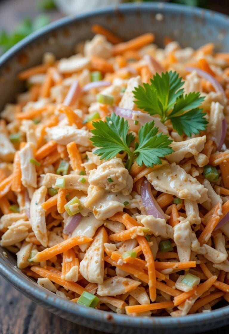 Chicken Carrot Salad Recipe