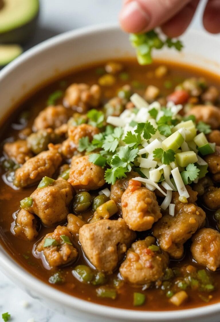 Green Chili Chicken Stew Crock Pot