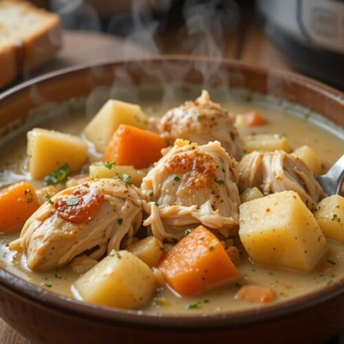 instant pot chicken stew creamy