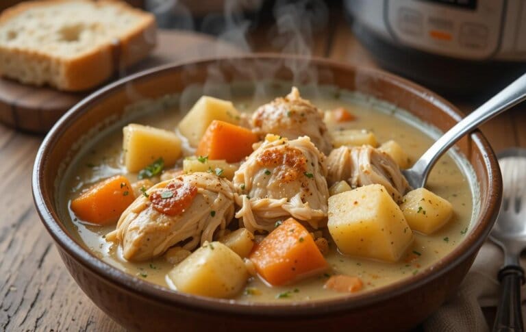 instant pot chicken stew creamy