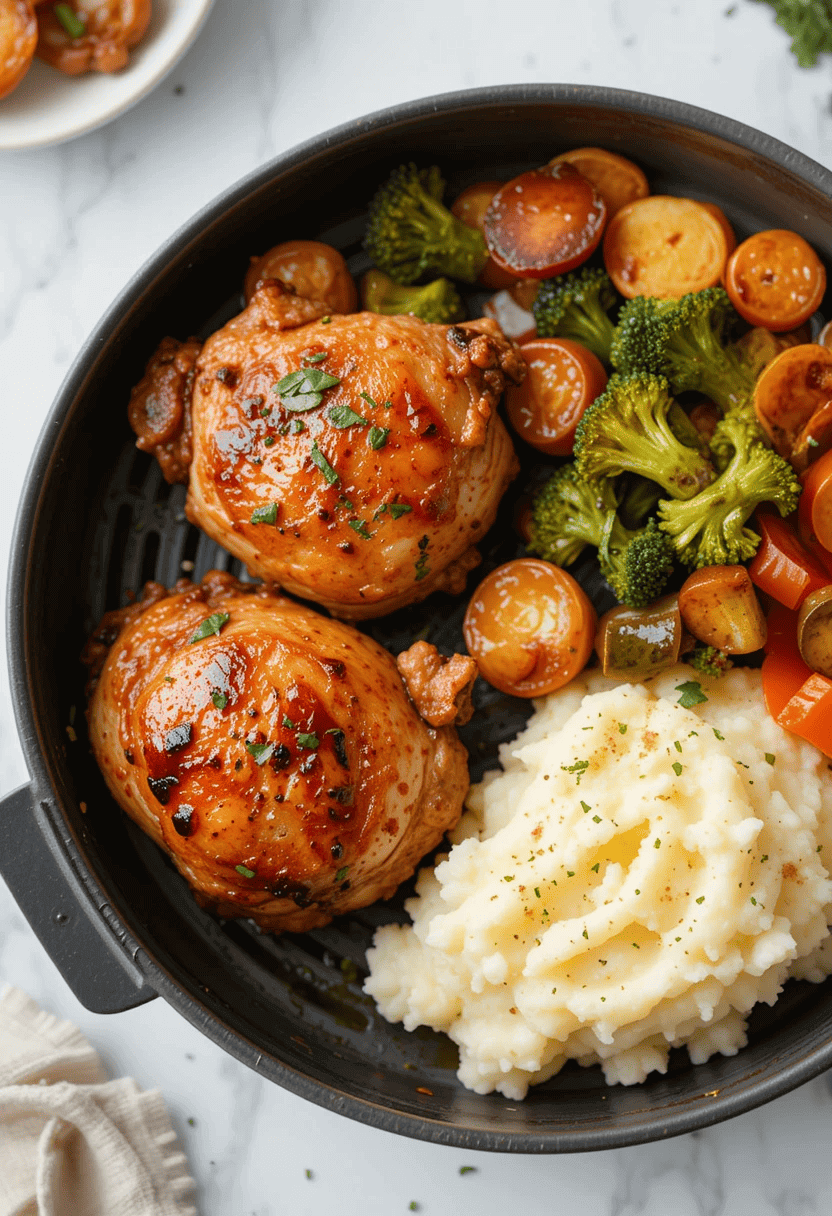 Air Fryer Chicken Thighs