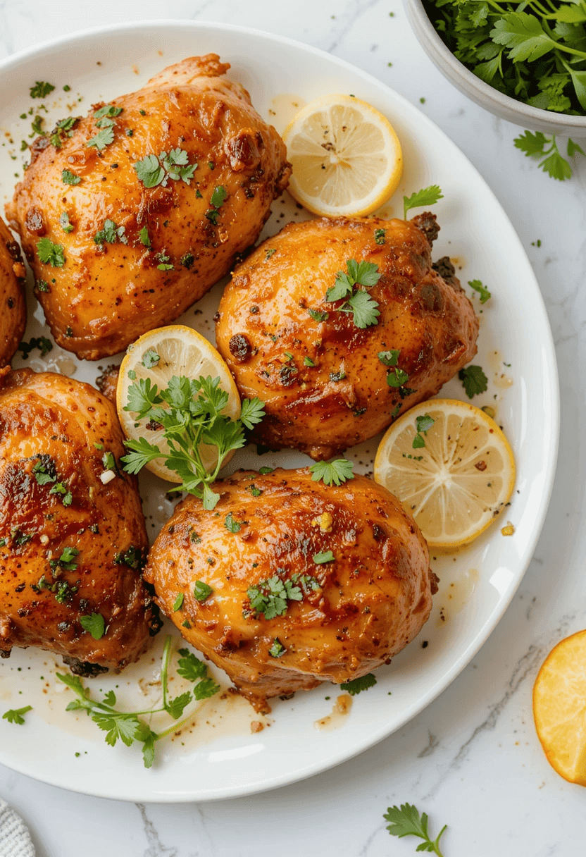 Air Fryer Chicken Thighs