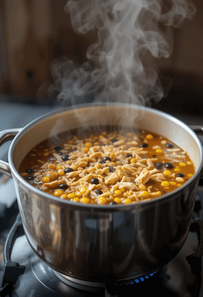Making a flavorful chicken tortilla soup recipe can feel time-consuming