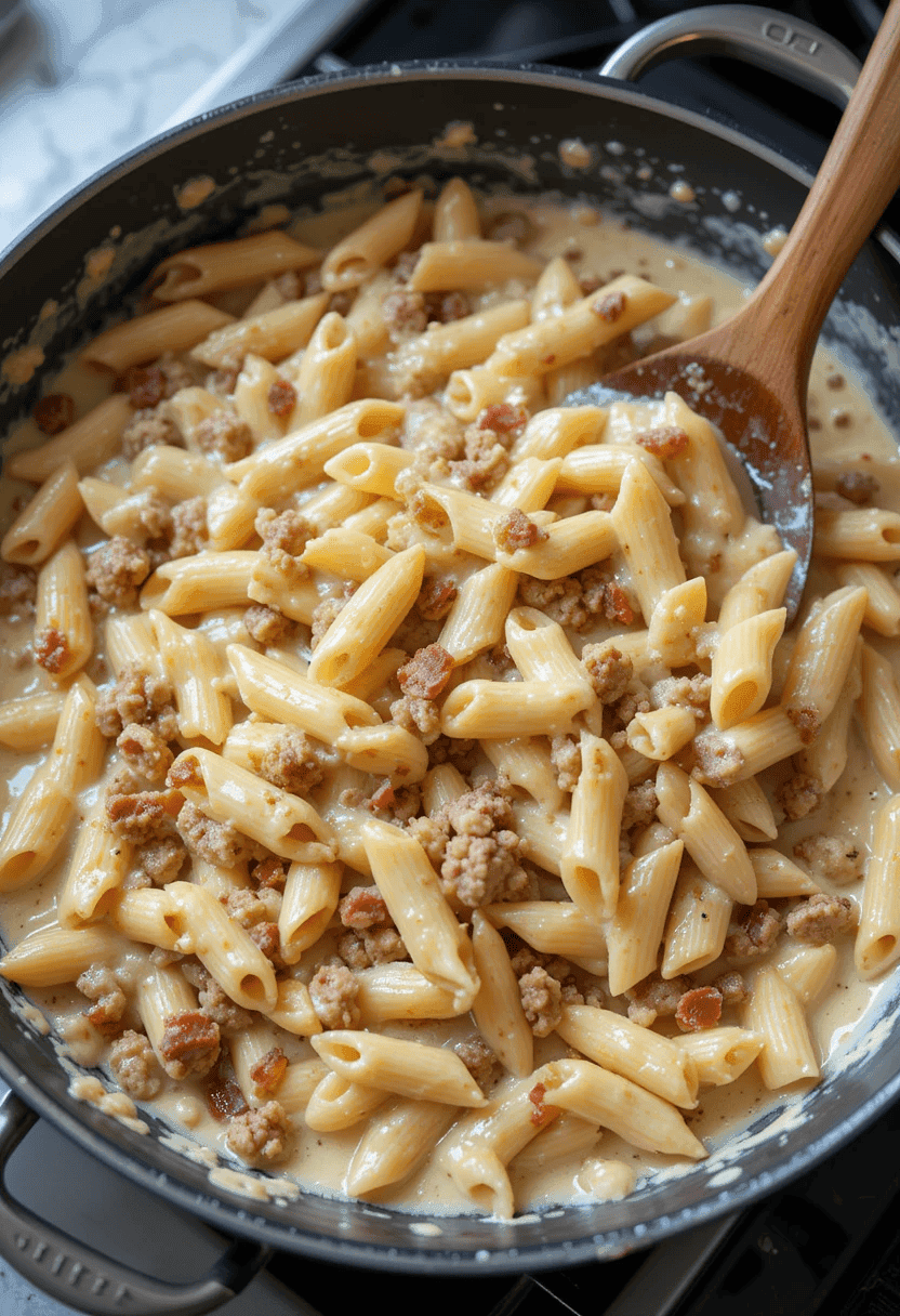 C:\Users\Dell Latitude 5510\Desktop\image website\Loaded Bacon Cheeseburger Alfredo Pasta