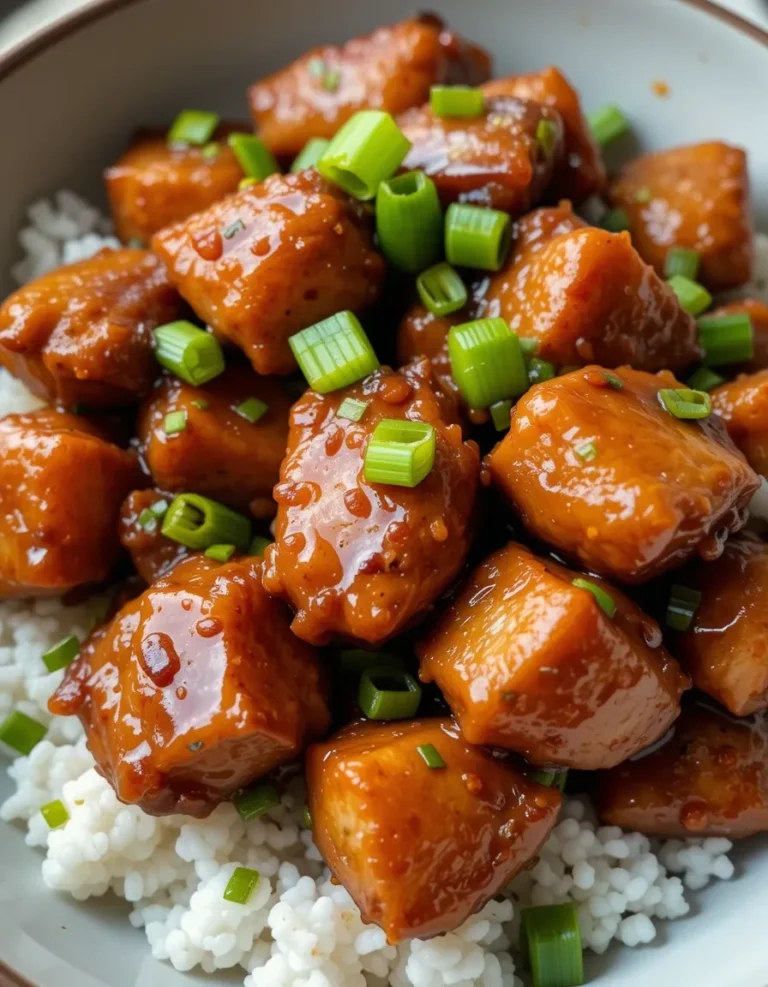 A plated serving of Mongolian Chicken, with chopsticks resting beside the bowl, ready to be enjoyed for a delicious homemade meal.