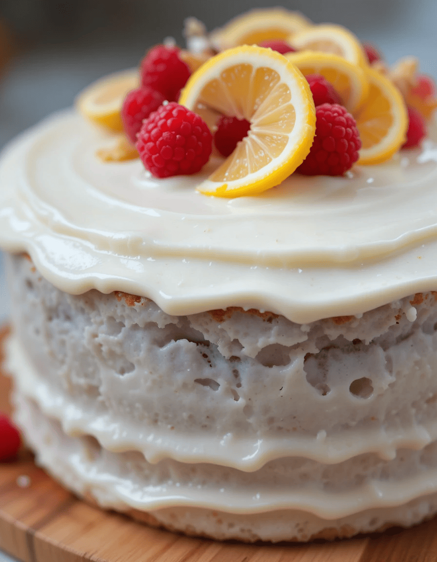 Raspberry Lemon Cake
