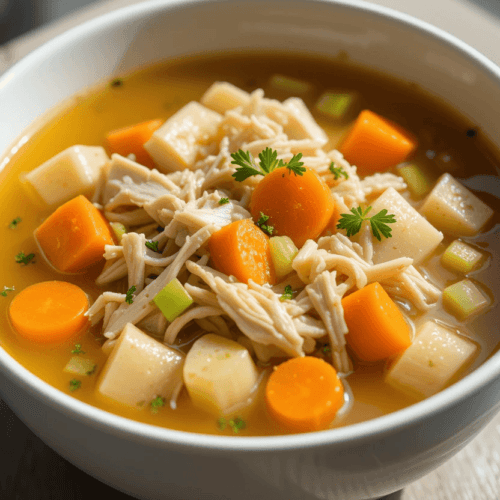 Turkey Carcass Soup Recipe