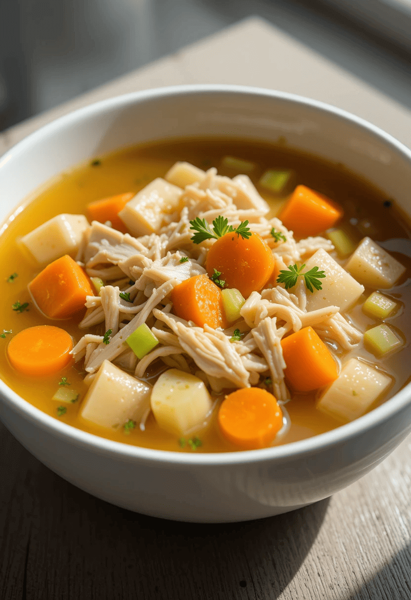 Turkey Carcass Soup Recipe