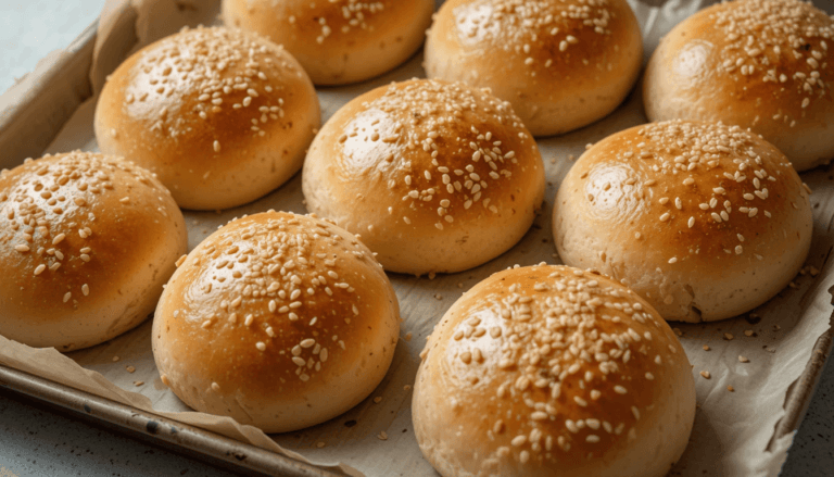 sourdough hamburger buns