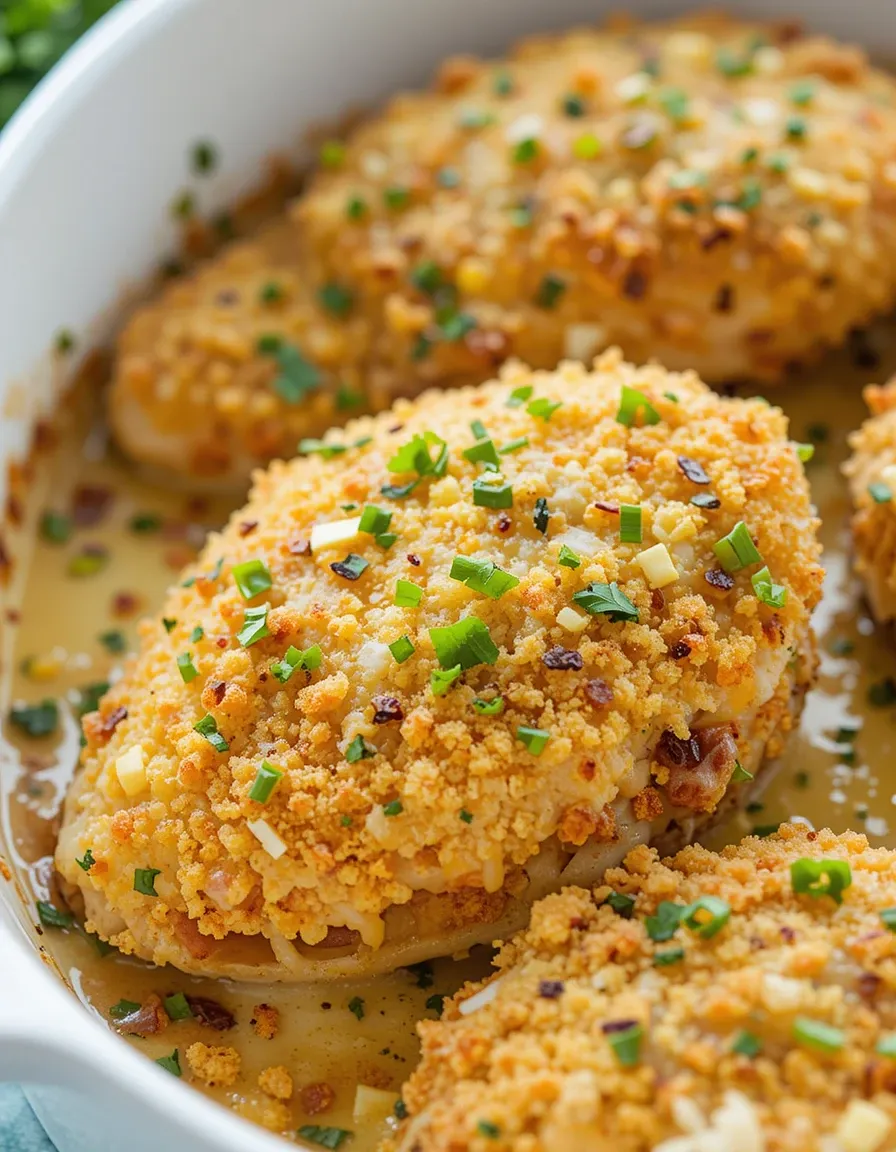 Baked Ranch Chicken is crispy, juicy, and packed with delicious seasoning