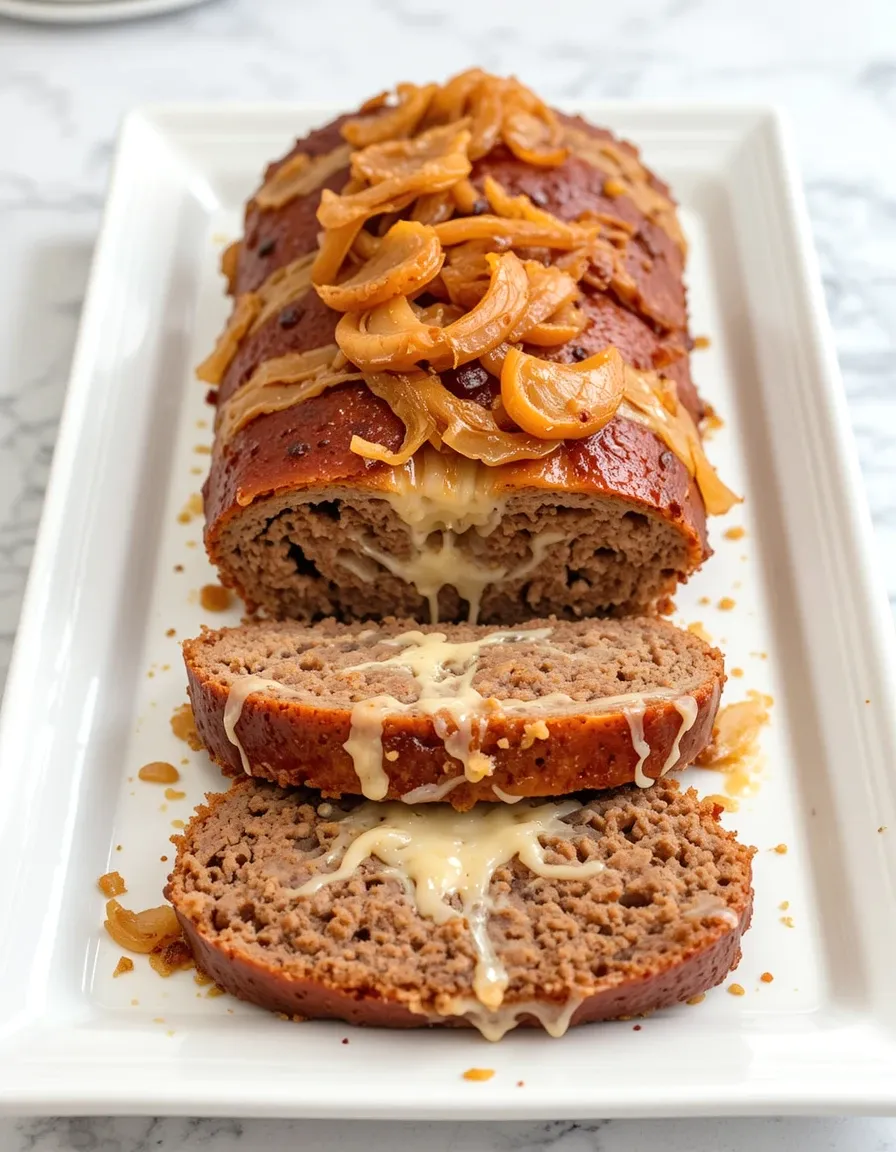 Beef Recipes for Dinner – This French Onion Meatloaf is a Must-Try