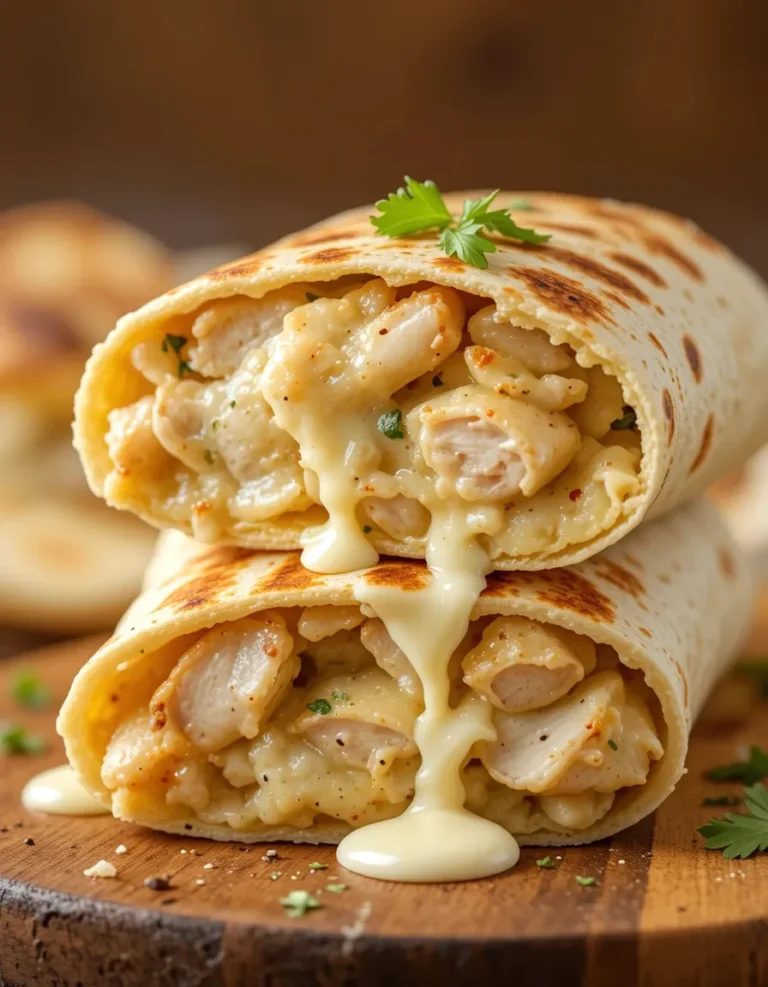 Cheesy Chicken Wraps Recipes
