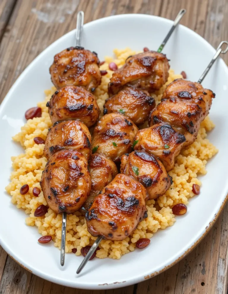 Chicken Kabobs On The Grill