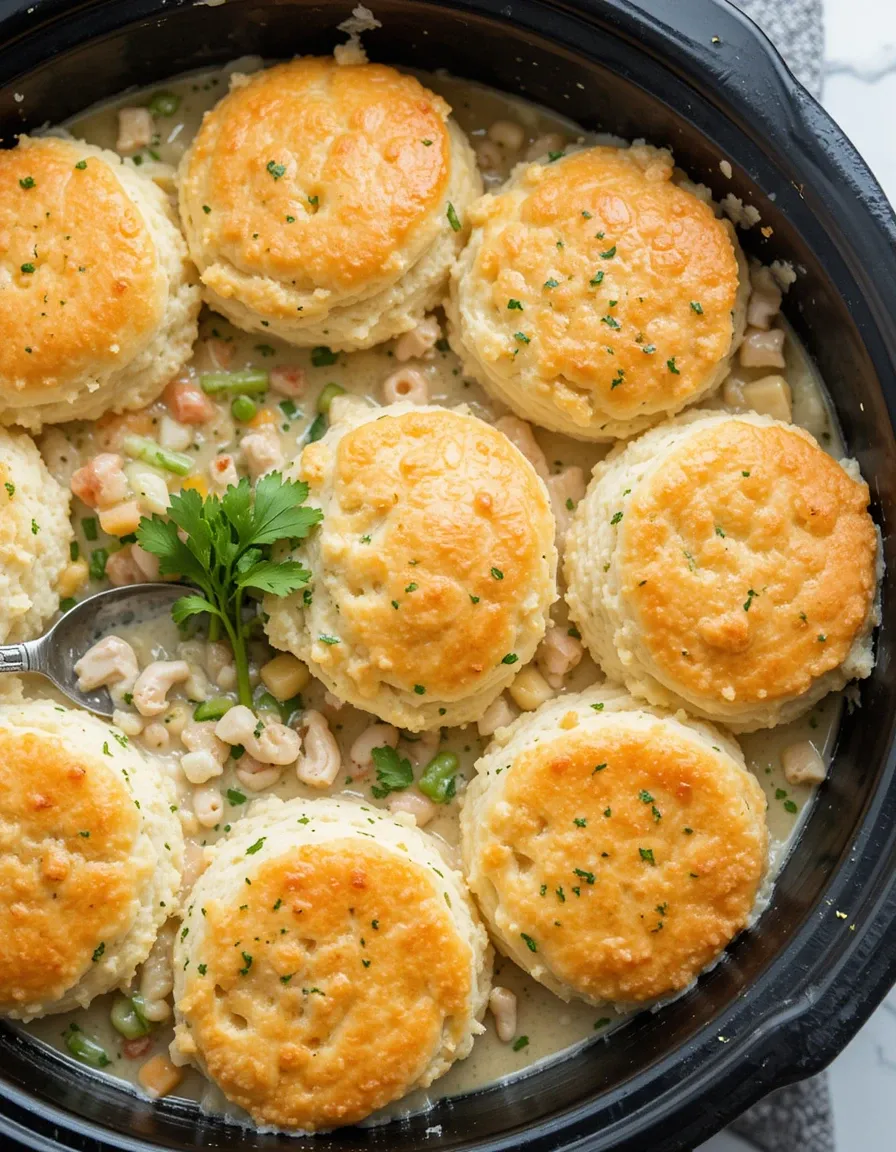Chicken Pot Pie Biscuit Recipe