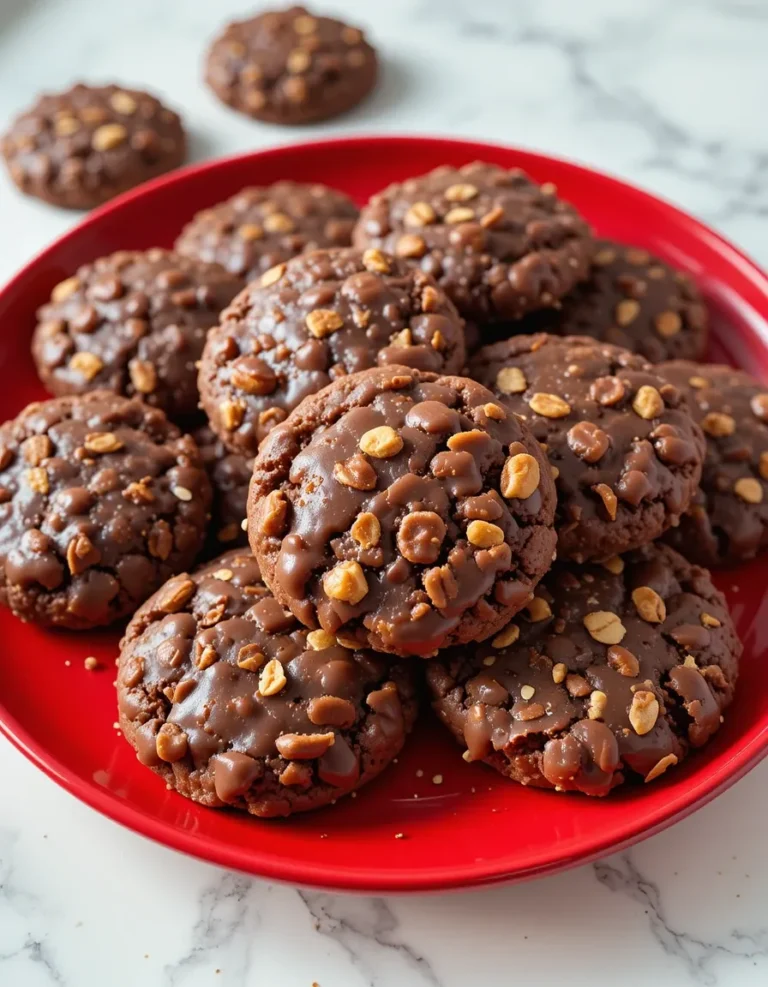 No Bake Peanut Butter Cookies