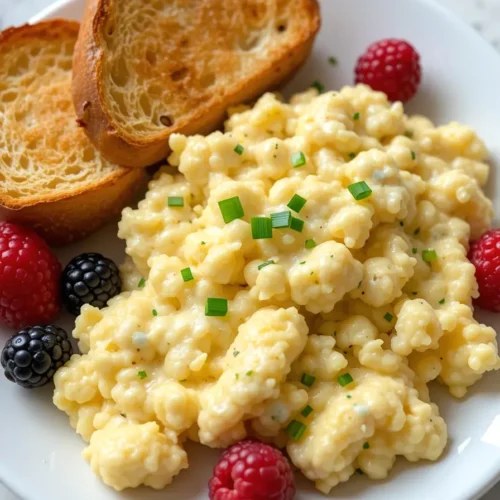 Cottage Cheese Eggs Easy and Creamy Scrambled Eggs Recipe
