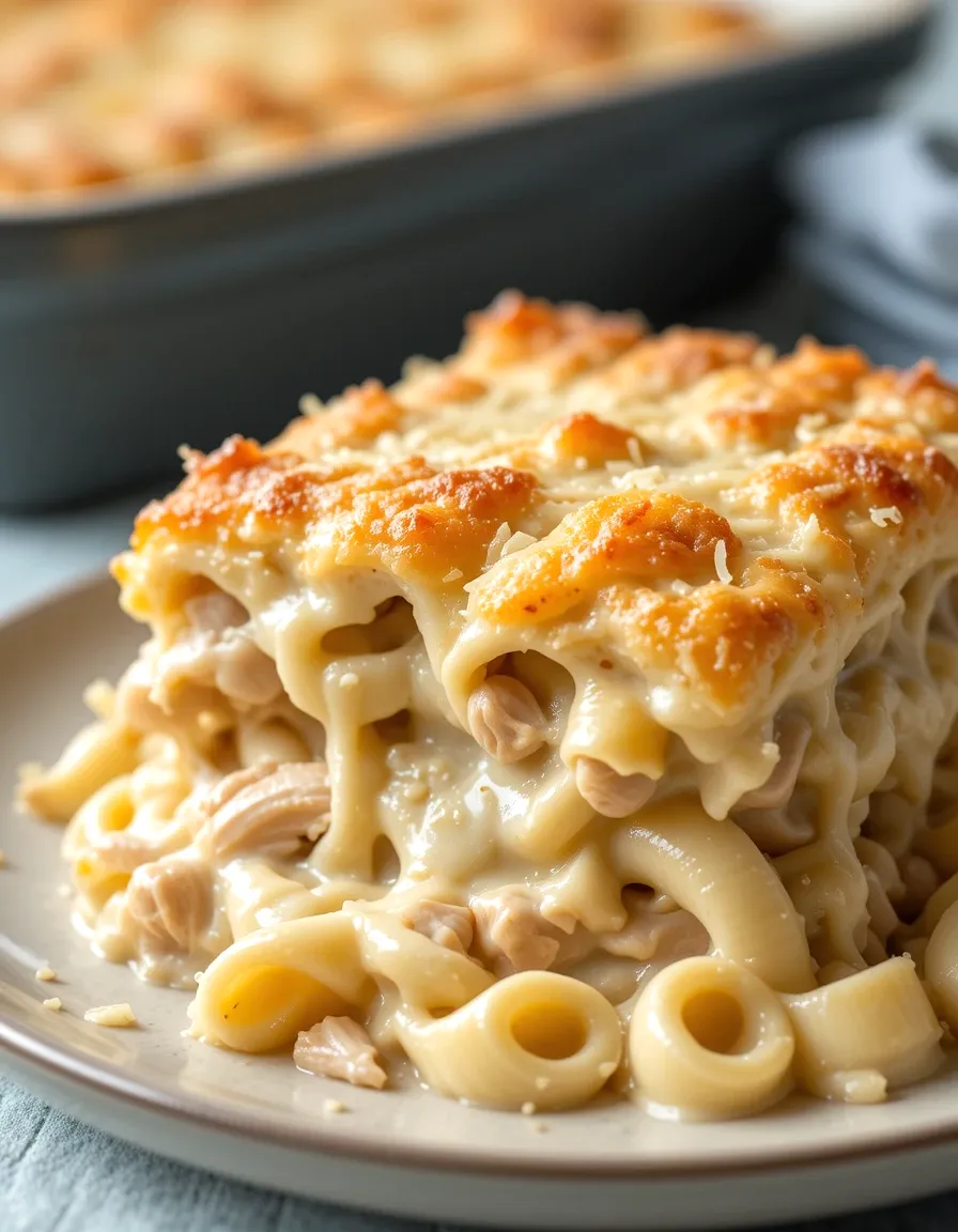 Creamy Chicken Breast Casserole Recipe – Baked to Perfection.