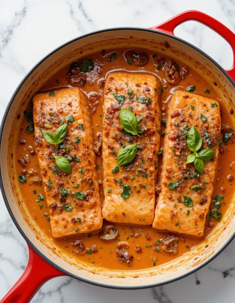 Creamy Marry Me Salmon recipe