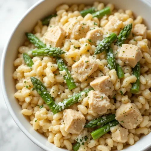 Creamy Orzo With Chicken – A Must-Try High Protein Meal
