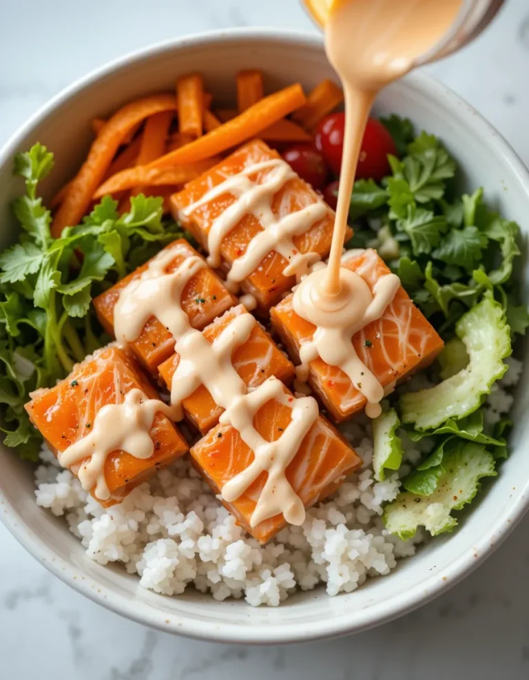 Easy & Healthy Salmon Rice Bowls