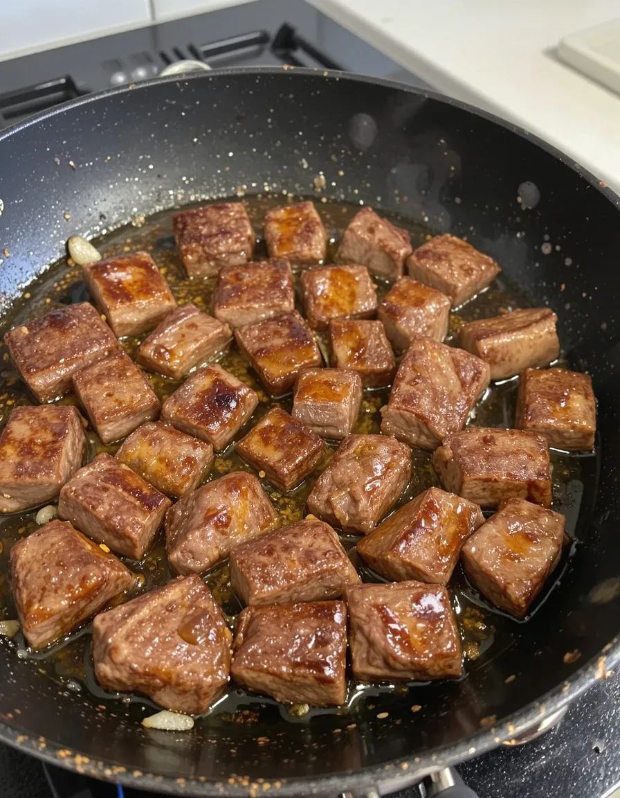 Garlic Butter Steak Bites with Crispy Potatoes – The Perfect Comfort Food