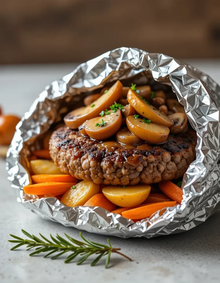 Hobo Dinner Foil Packets, you get a hearty, no-mess meal in minutes