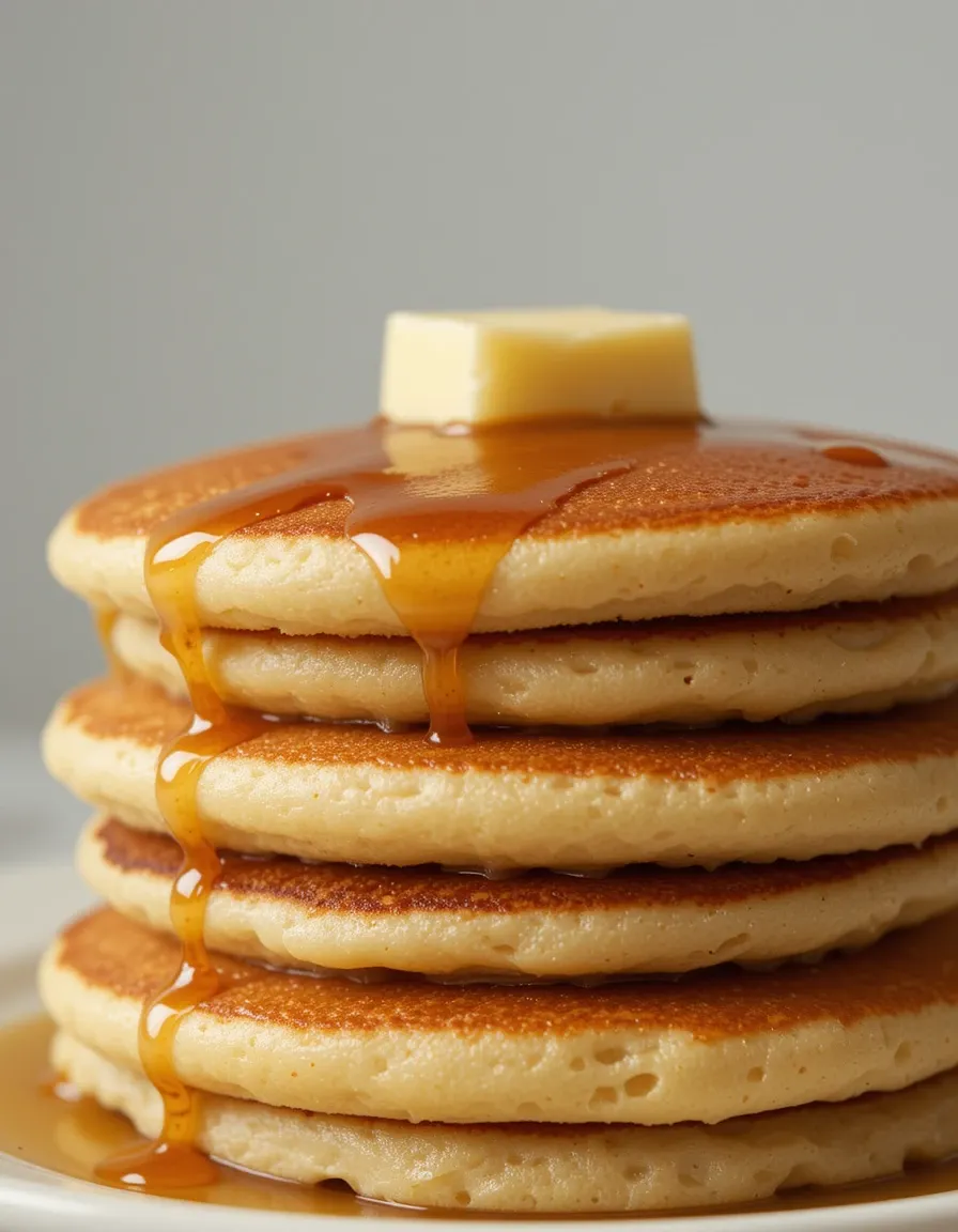 Homemade Pancakes Fluffy