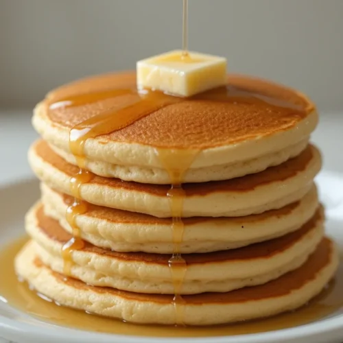 Homemade Pancakes Fluffy