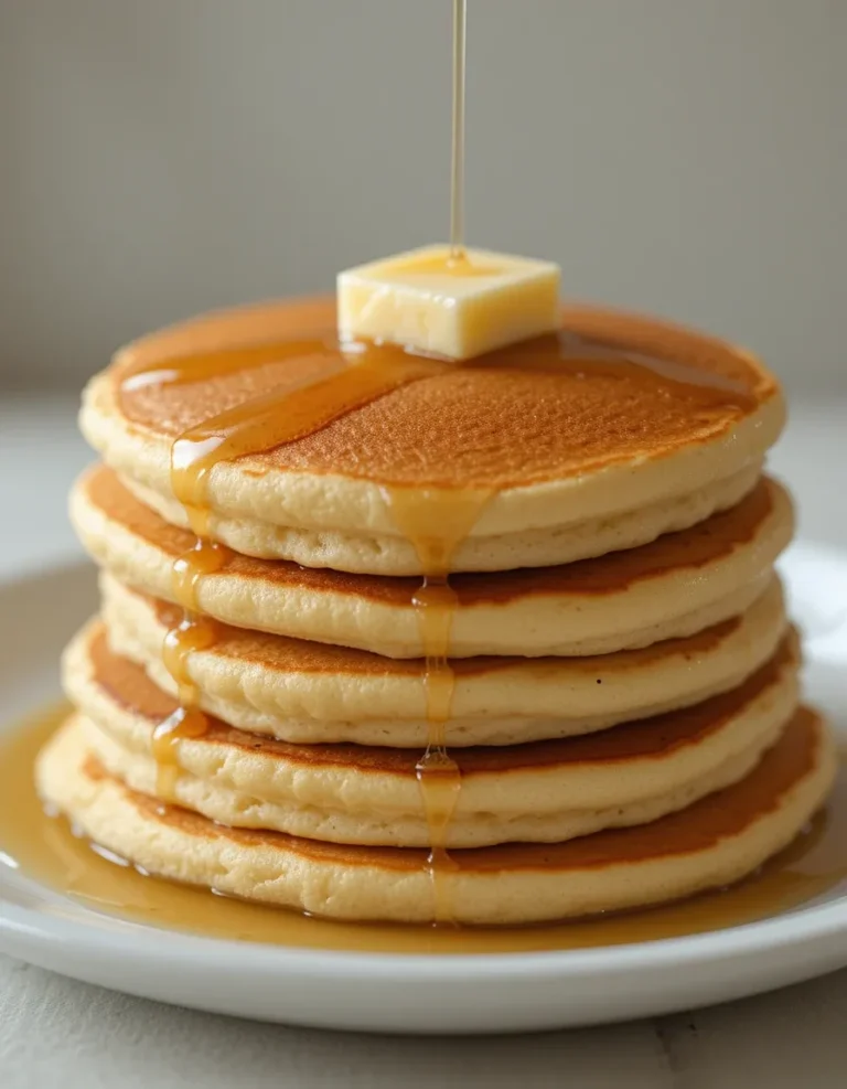 Homemade Pancakes Fluffy