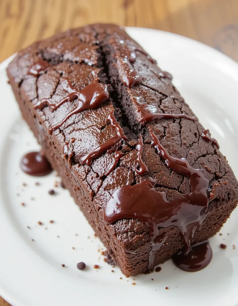 Hot Fudge Brownie Loaf A Thick, Moist Chocolate Treat