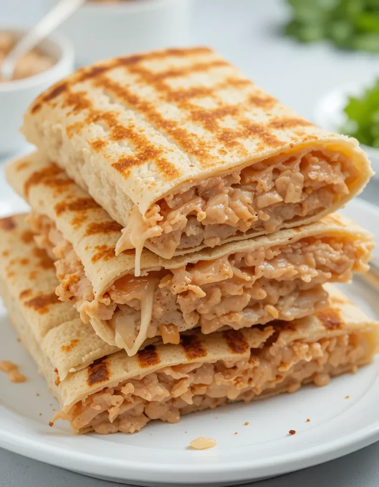 Quick Tuna Melt Wrap