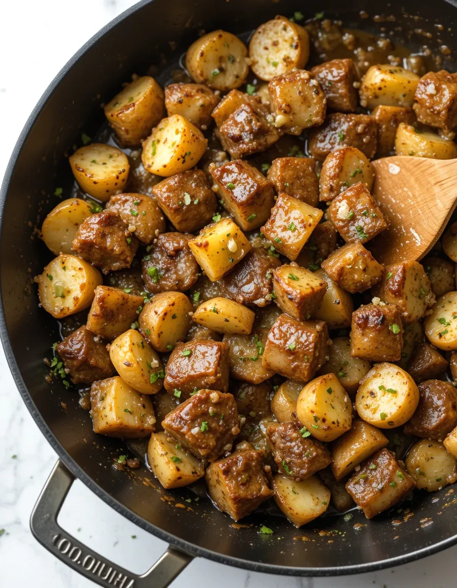 Slow Cooker Garlic Butter Beef Bites – Perfect for February Dinner Ideas