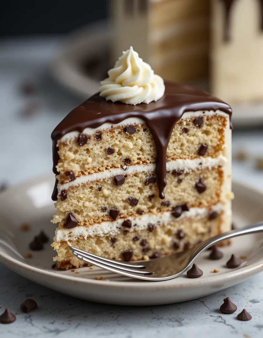 Soft Vanilla Cake Meets Decadent Chocolate Ganache Drip