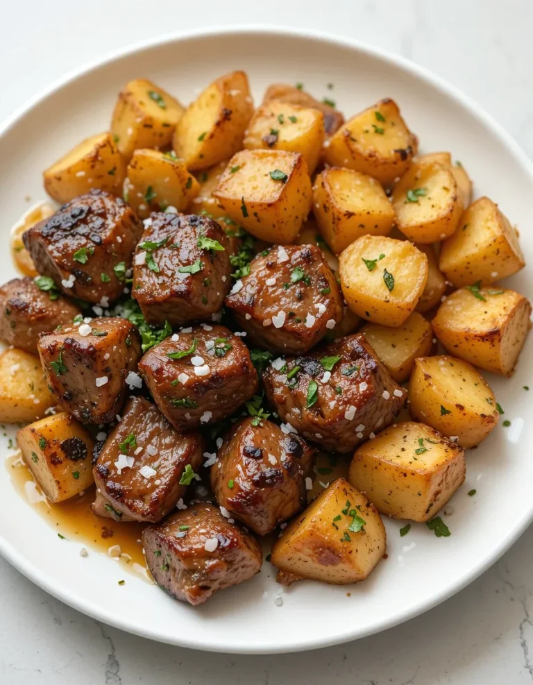 The Ultimate Slow Cooker Garlic Butter Beef Bites And Potatoes Recipe