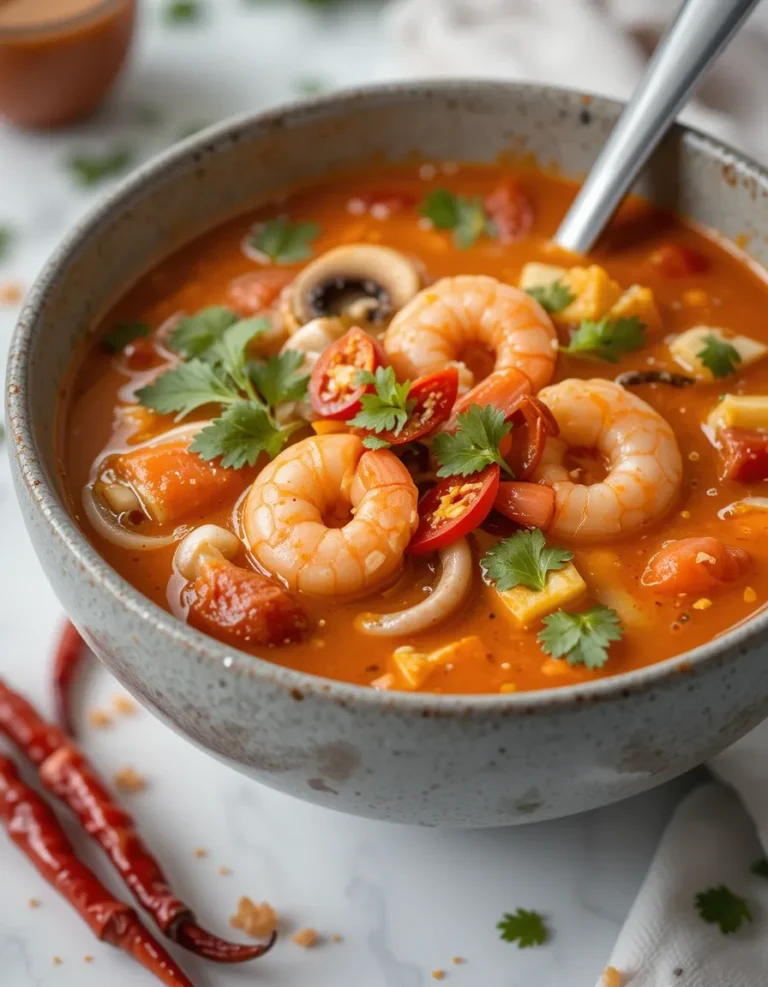 easy method brings the best tom yum soup recipe Thai straight to your kitchen in just 30 minutes
