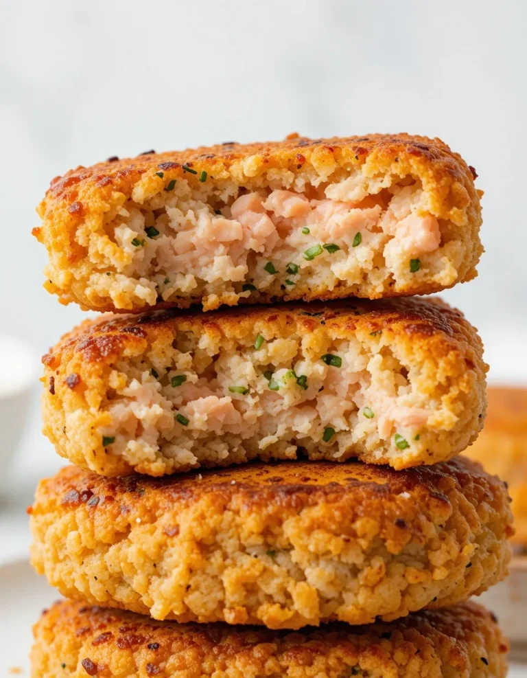 canned salmon patties are crispy, healthy, and perfect for busy nights