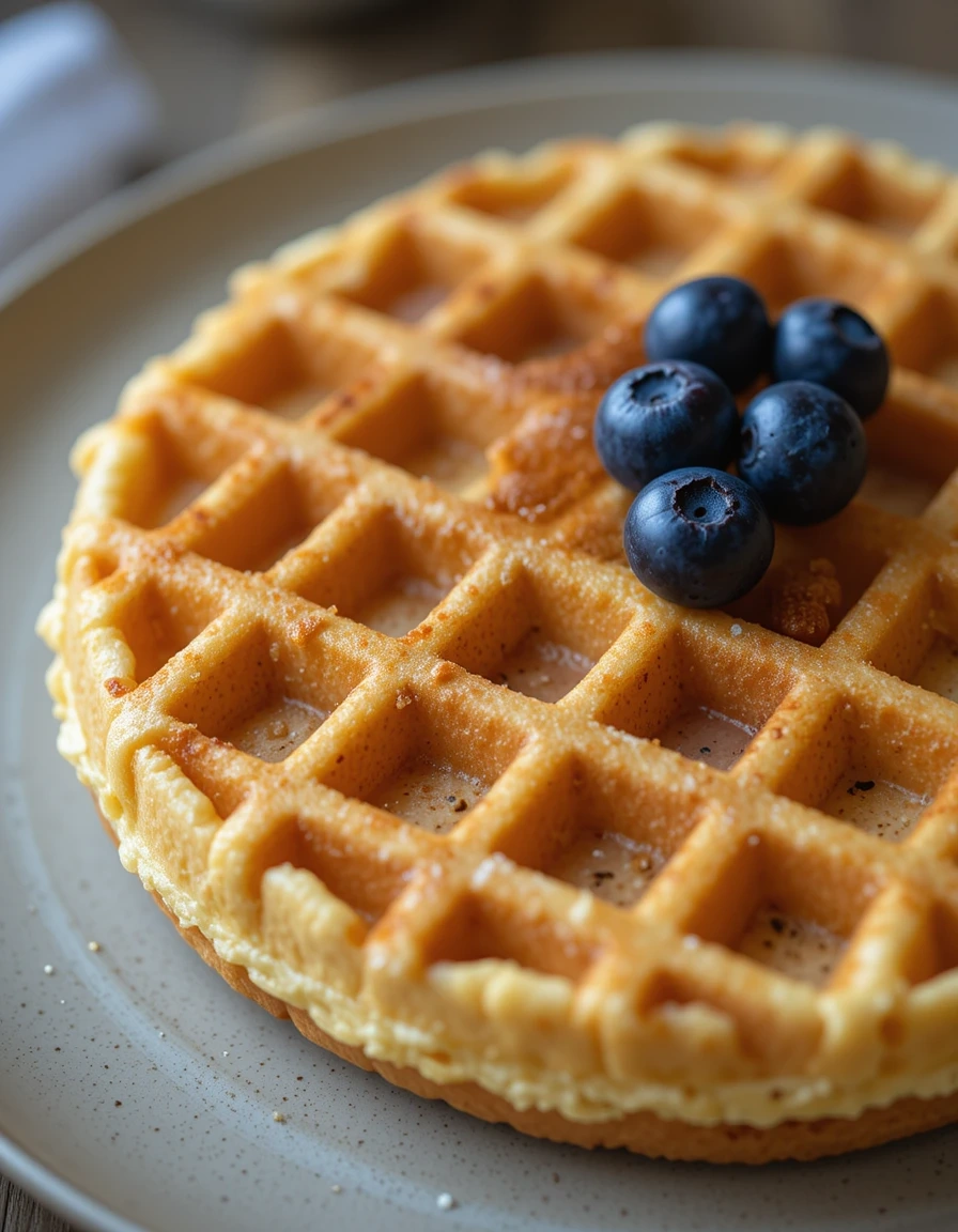 Best Cottage Cheese Waffles
