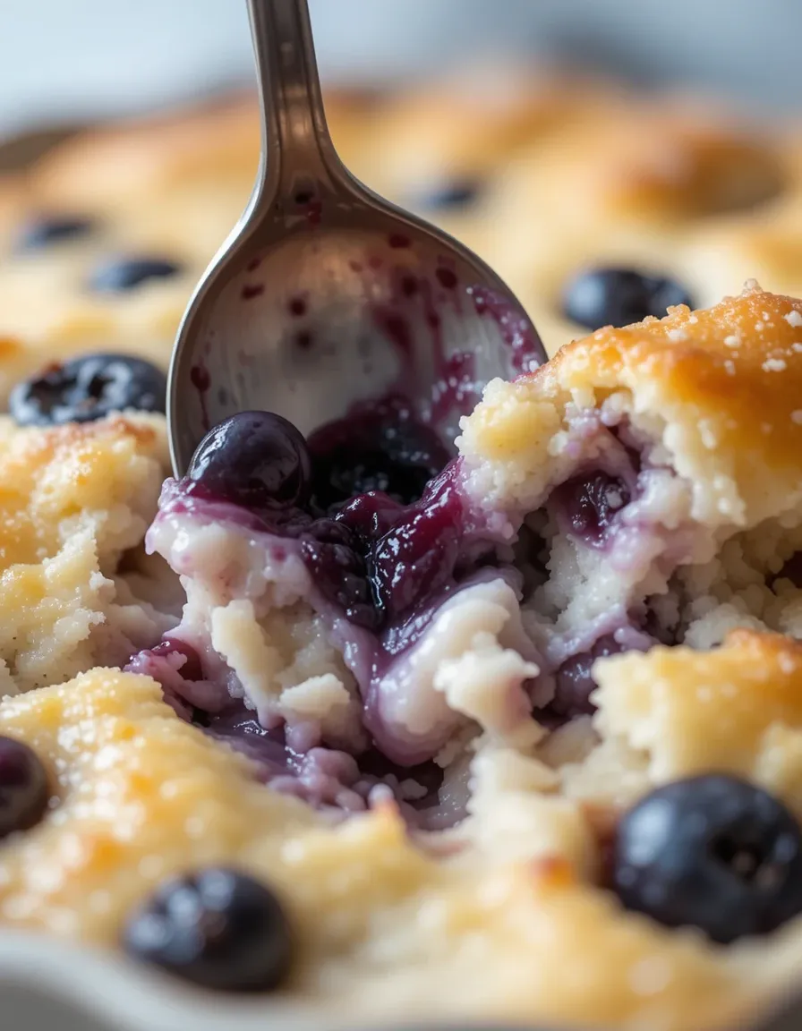 Blueberry Cream Cheese Breakfast Bake.