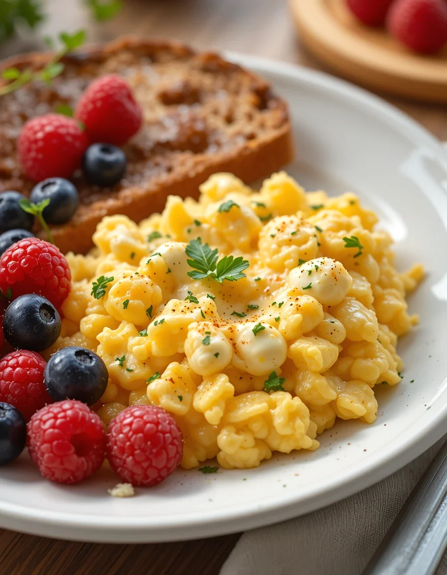 Cheese Scrambled Eggs