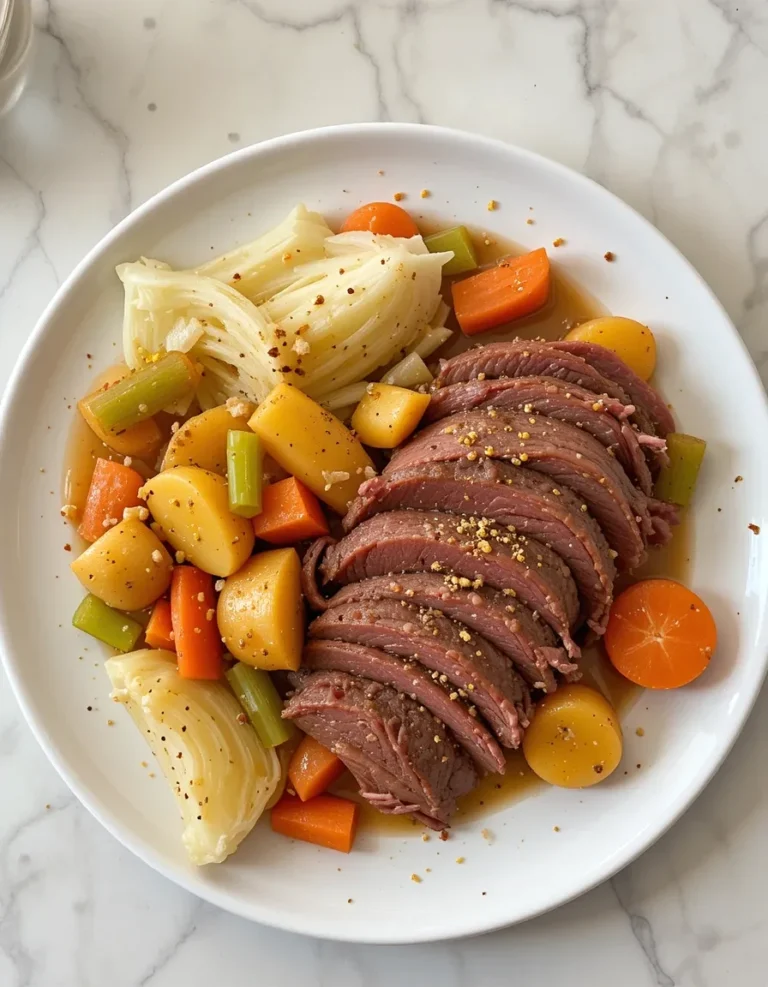 Slow Cooker Corned Beef and Cabbage