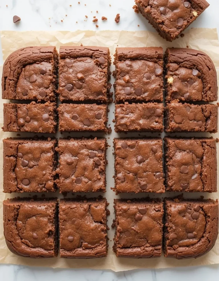 Fudgy Cottage Cheese Brownies