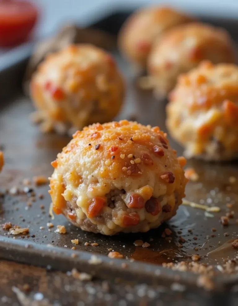 Cream Cheese Sausage Balls